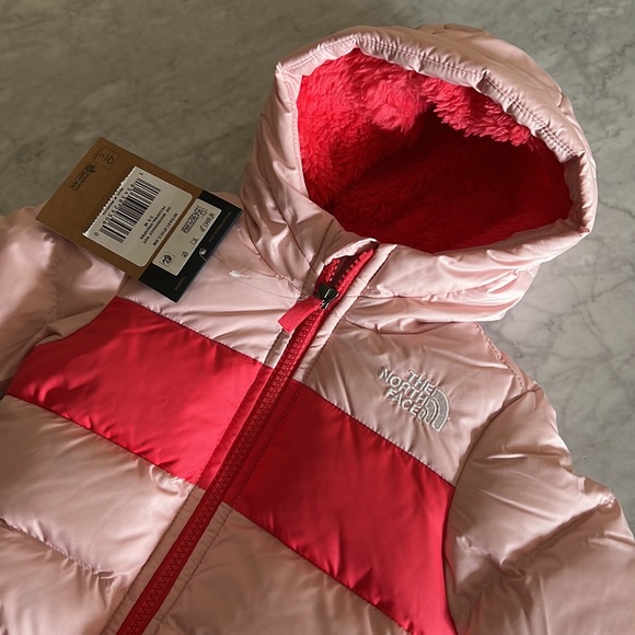 The North Face Infant Hooded Down Puffer Coat Jacket Brand New with tags - Picture 7 of 9